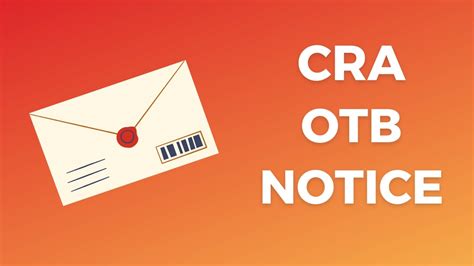 otb notice cra email